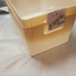 Cream Storage Bin